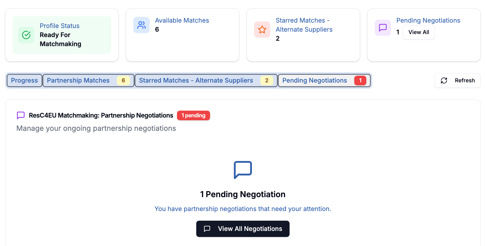 Automated Matchmaking and Partnership Recommendations
